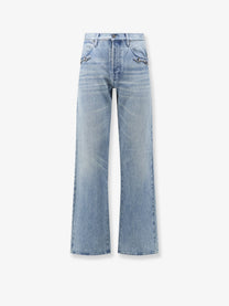 Gucci Men's Stonewashed Cotton Denim Jeans Blue