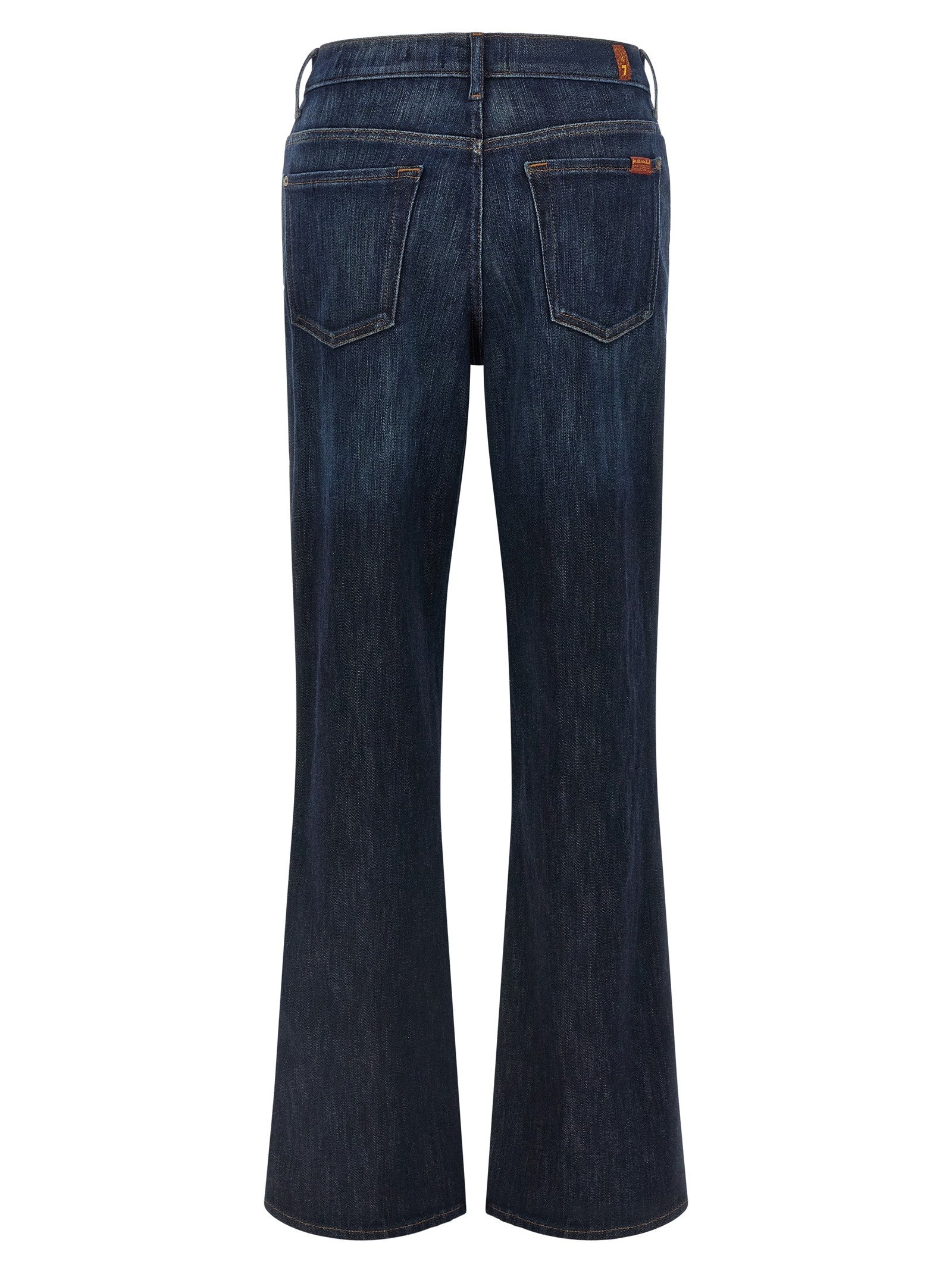 7 For All Mankind Stovepipe Jeans Blue