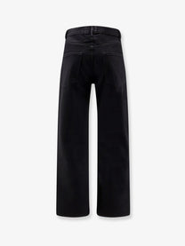 Tonywack Men's Straight Fit Black Denim Trousers Black