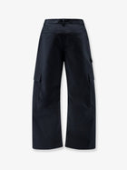 Balenciaga Men's Straight Fit Cargo Cotton Trousers Grey, view 2