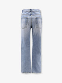 Tonywack Men's Straight Fit Cotton Jeans Blue