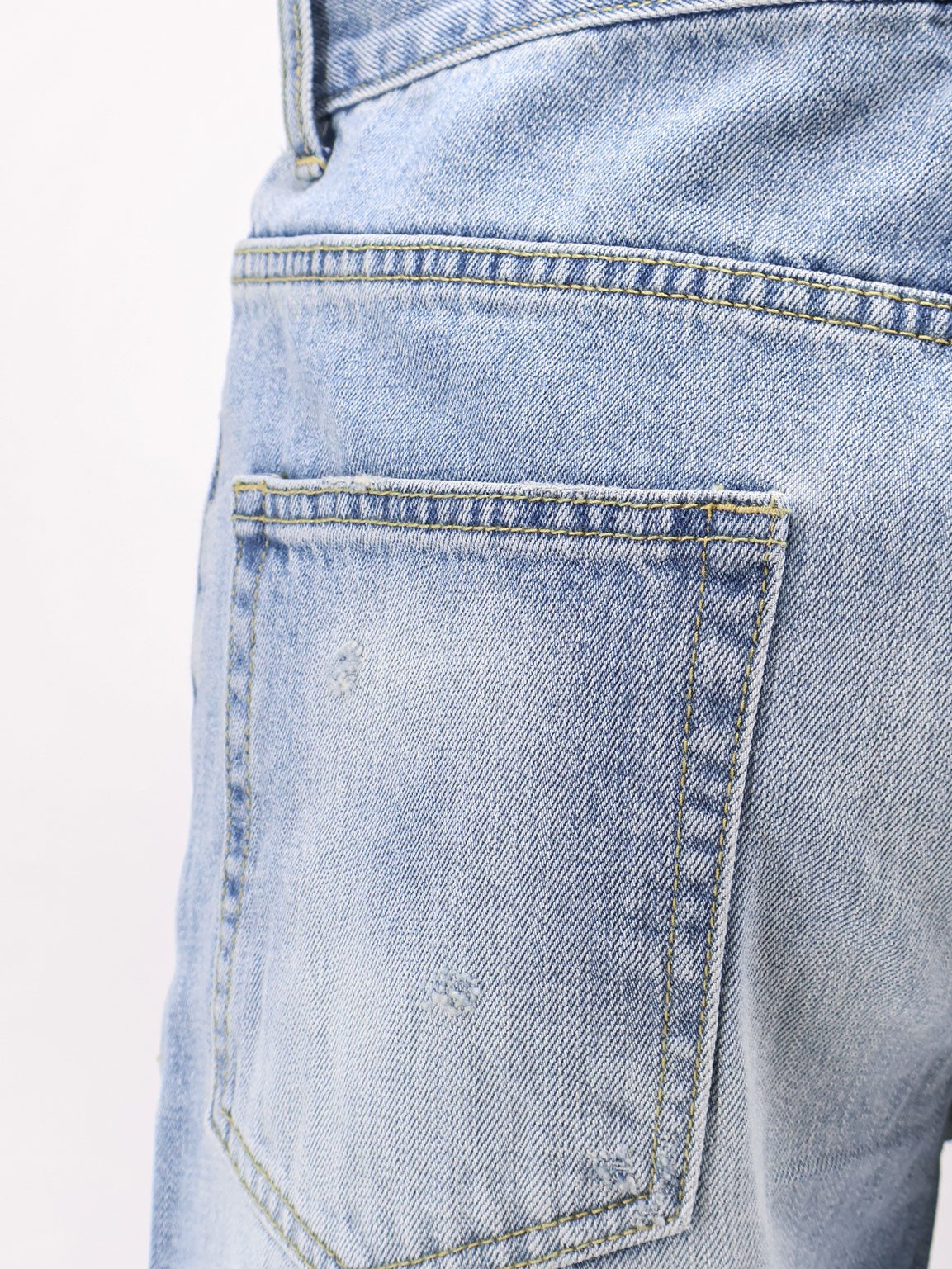 Tonywack Men's Straight Fit Cotton Jeans Blue
