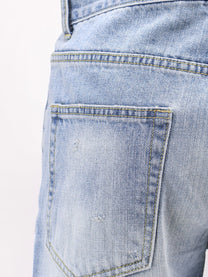 Tonywack Men's Straight Fit Cotton Jeans Blue