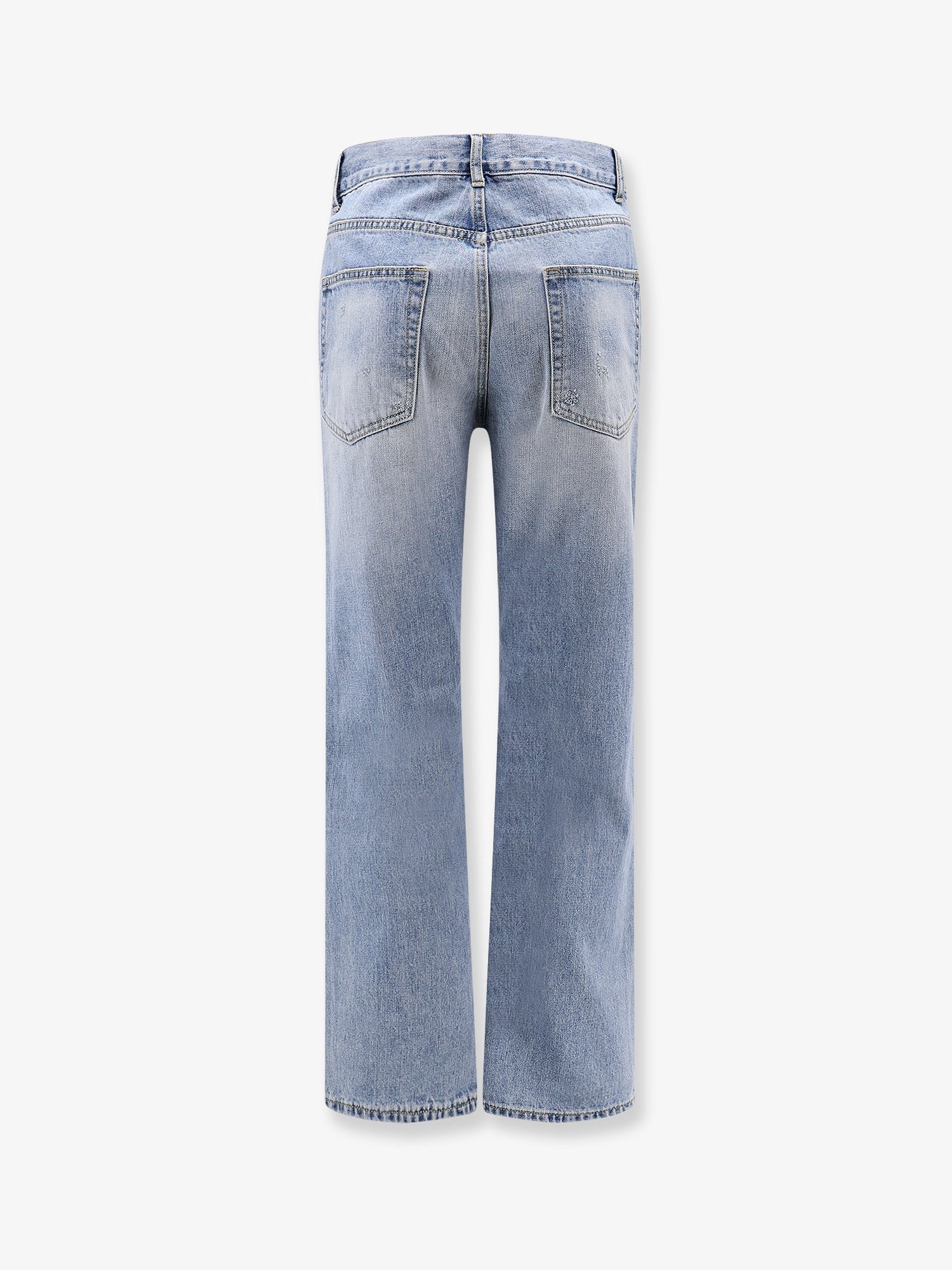 Tonywack Men's Straight Fit Cotton Jeans Blue