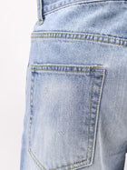 Tonywack Men's Straight Fit Cotton Jeans Blue, view 3