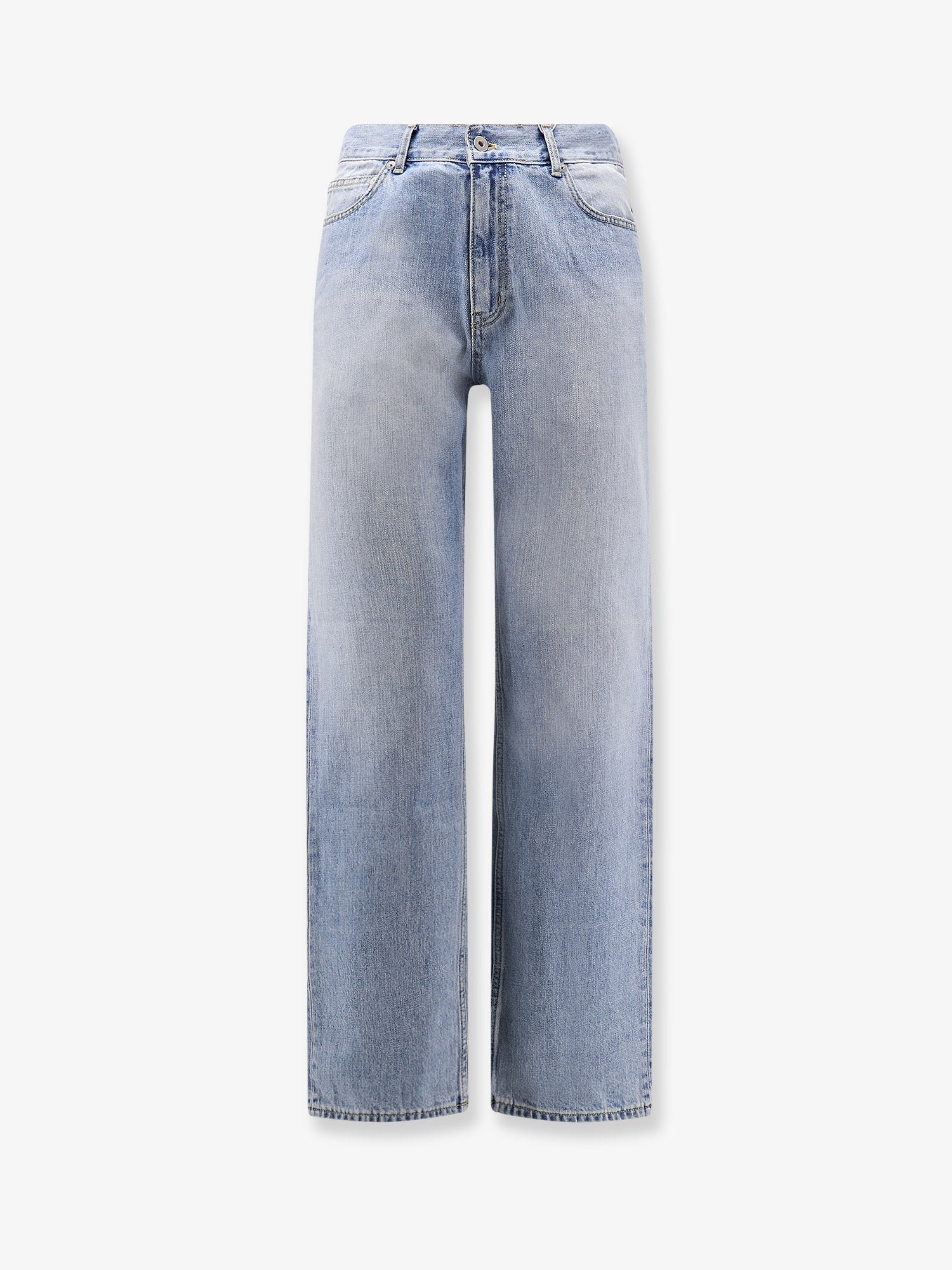 Tonywack Men's Straight Fit Cotton Jeans Blue