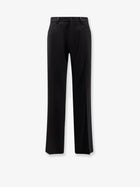 Balenciaga Men's Straight Fit Cotton Trousers Black