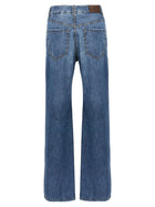 Brunello Cucinelli Straight Jeans Blue, view 2