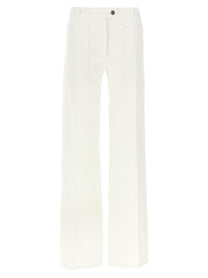Ferragamo Straight Jeans White