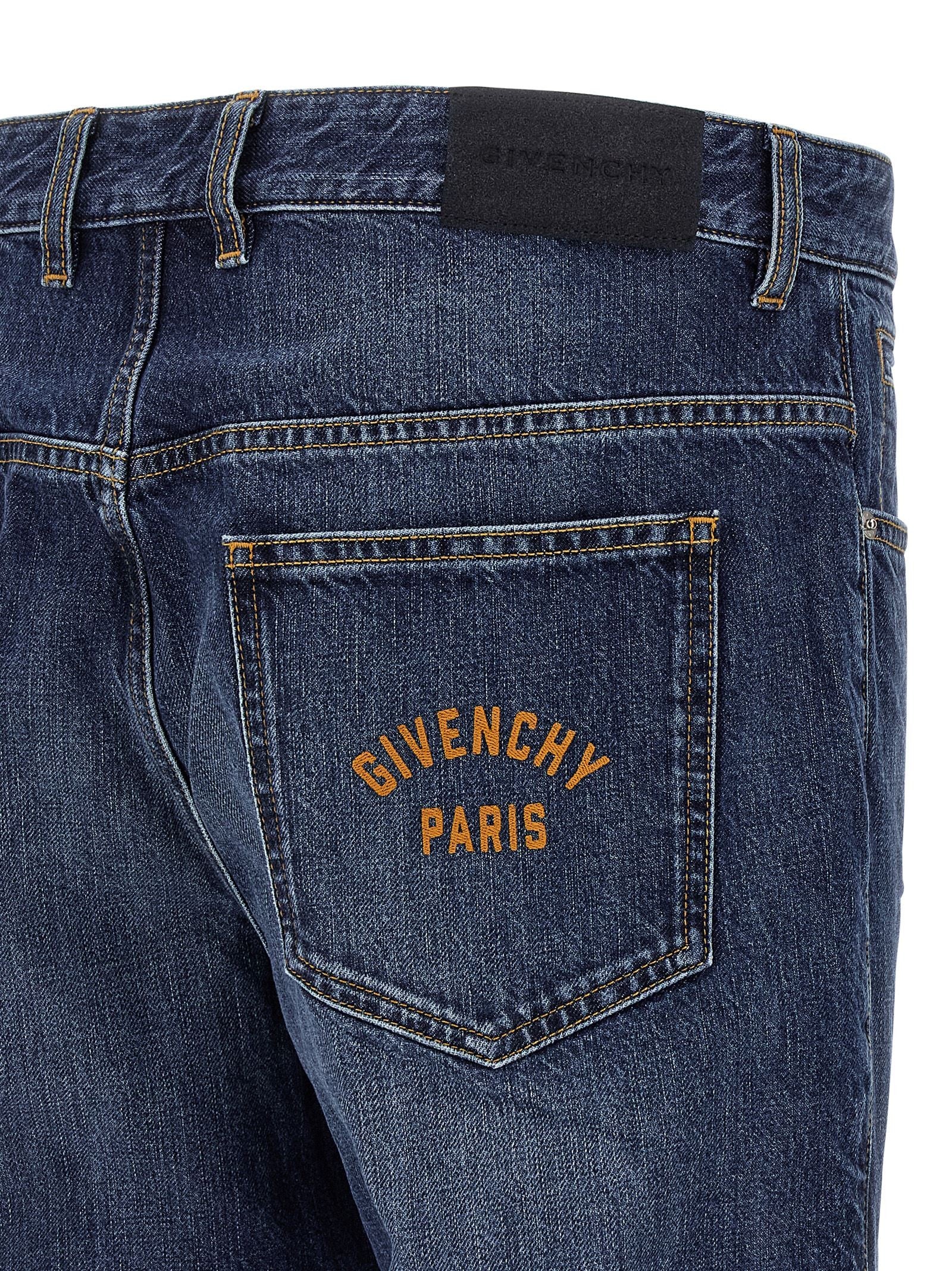 Givenchy Straight Jeans Blue