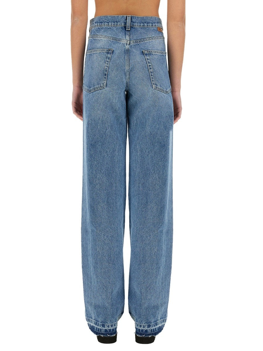Stella McCartney Women's Straight Leg Jeans Blue