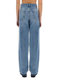 Stella McCartney Women's Straight Leg Jeans Blue