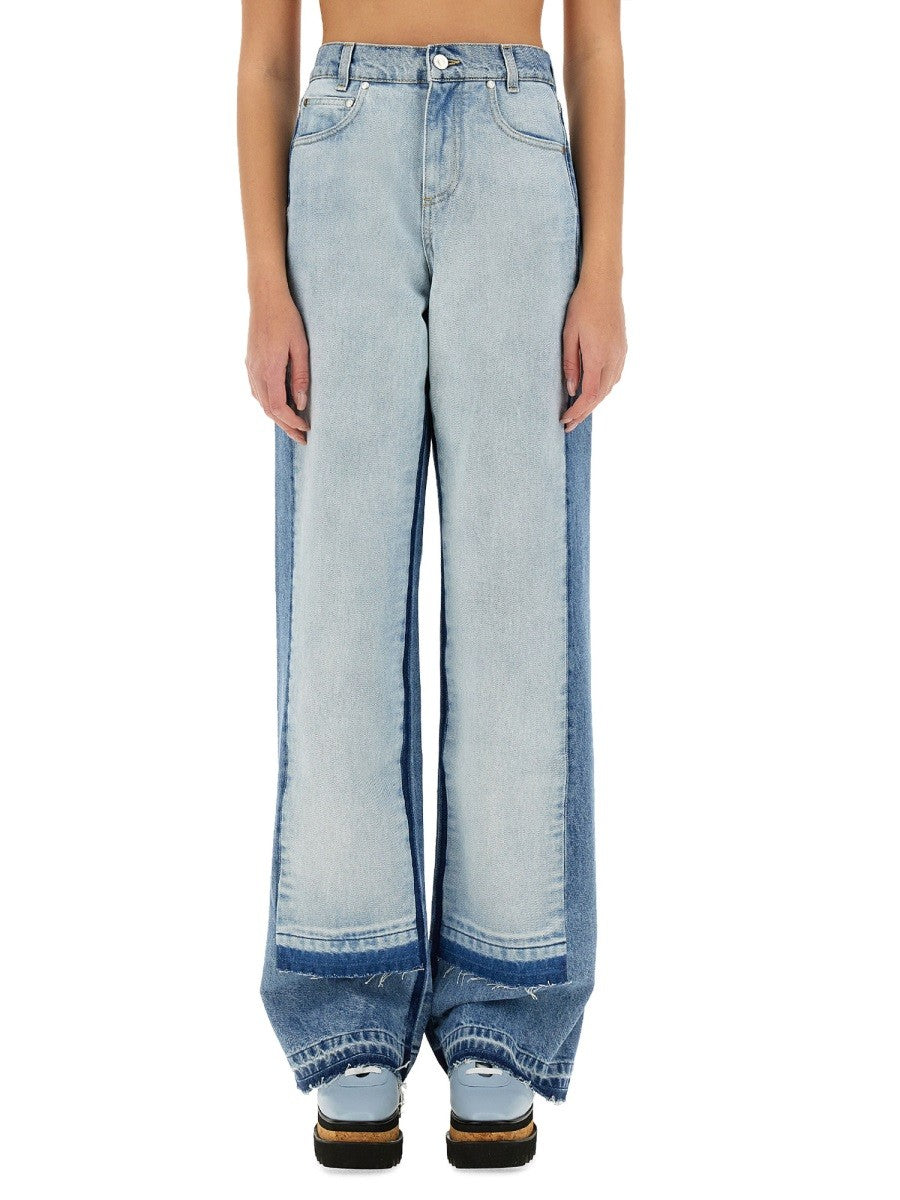 Stella McCartney Women's Straight Leg Jeans Blue