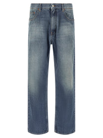 MM6 Maison Margiela Men's Cotton Jeans Blue