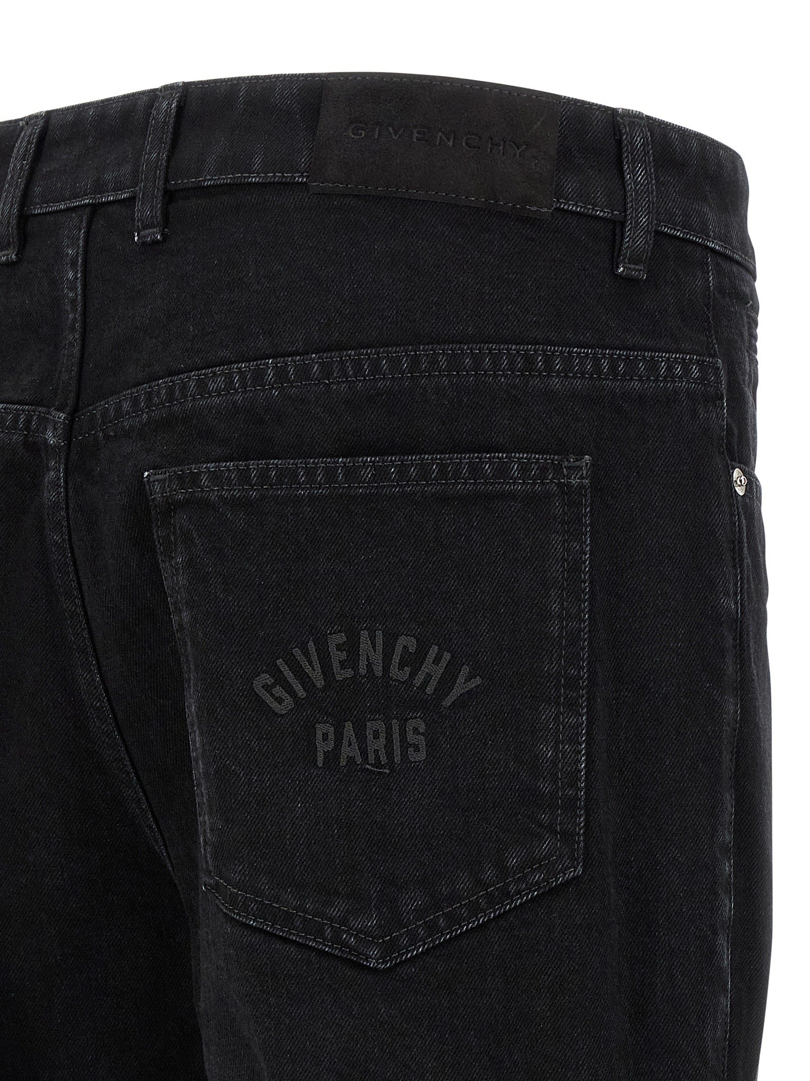 Givenchy Straight Leg Jeans Black