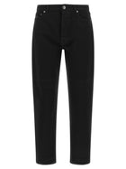 Brunello Cucinelli Straight Leg Jeans Black