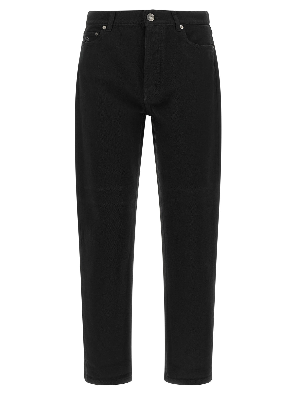 Brunello Cucinelli Straight Leg Jeans Black