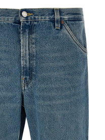 PRADA Straight Leg Jeans Blue