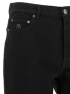 Brunello Cucinelli Straight Leg Jeans Black, view 3