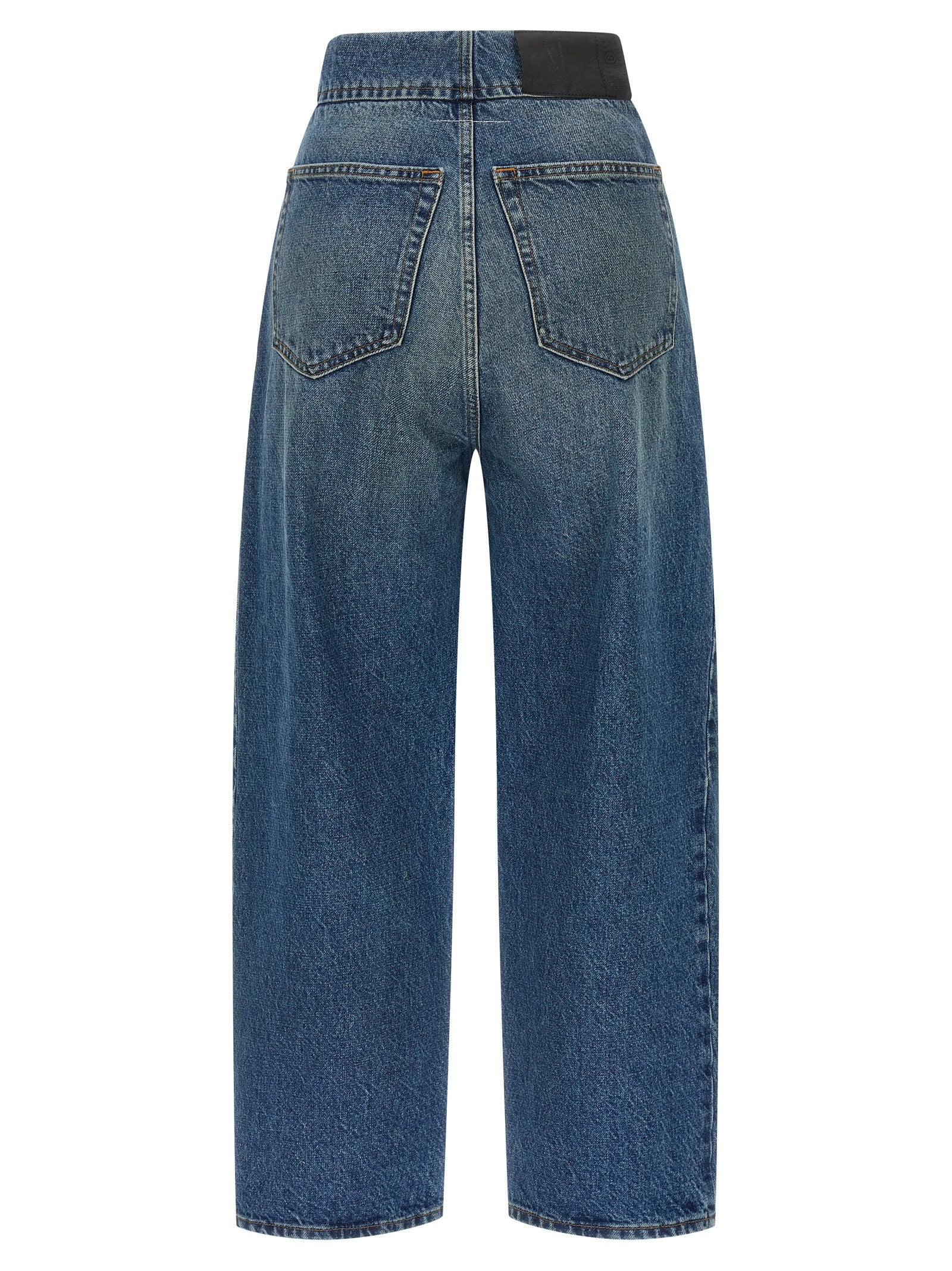 MM6 Maison Margiela Straight Leg Jeans Blue