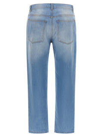 Moschino Straight Leg Jeans Blue