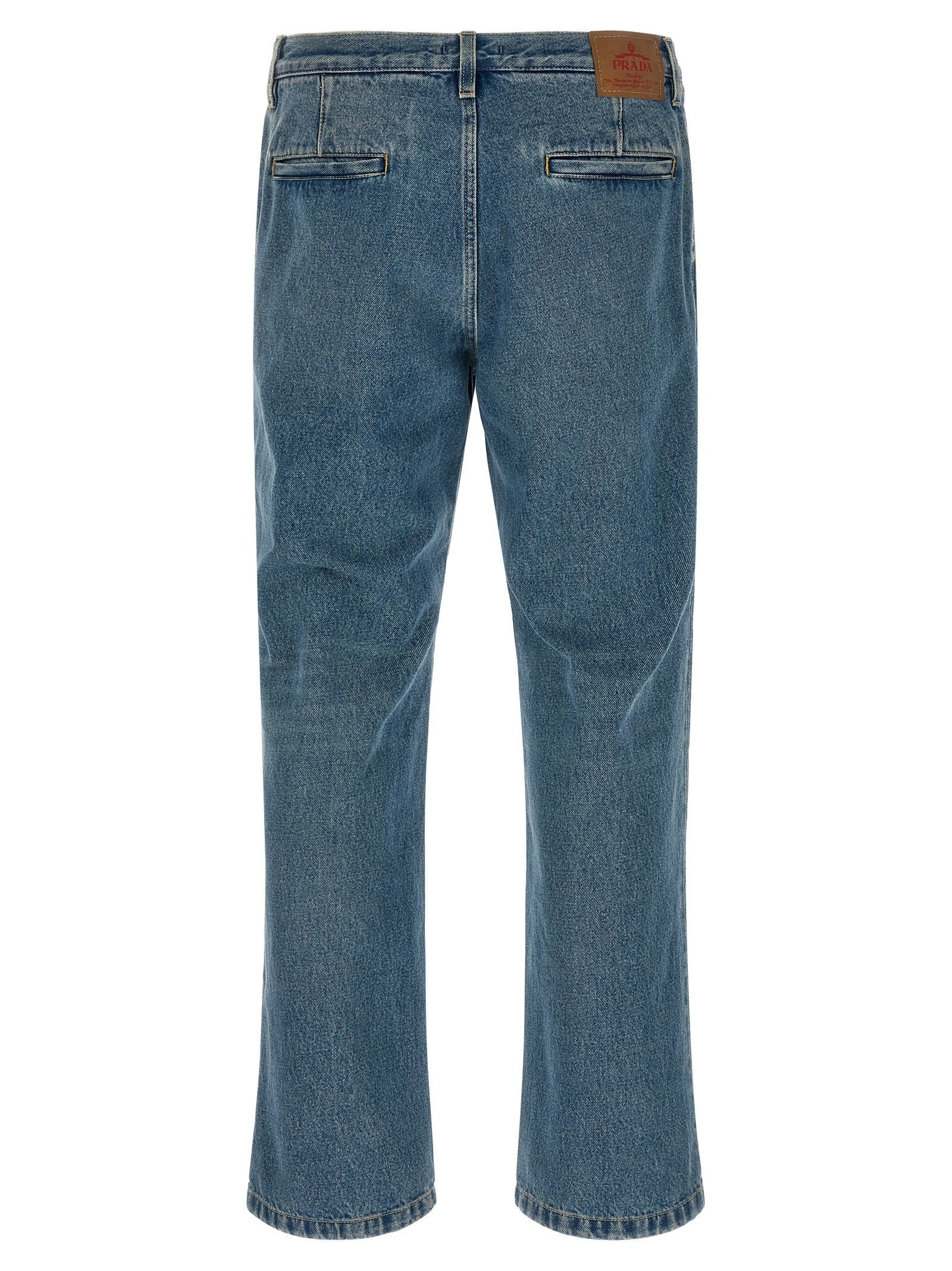 PRADA Straight Leg Jeans Blue