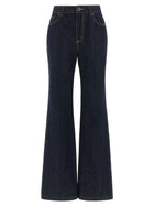 Alexander McQueen Straight Leg Jeans Blue