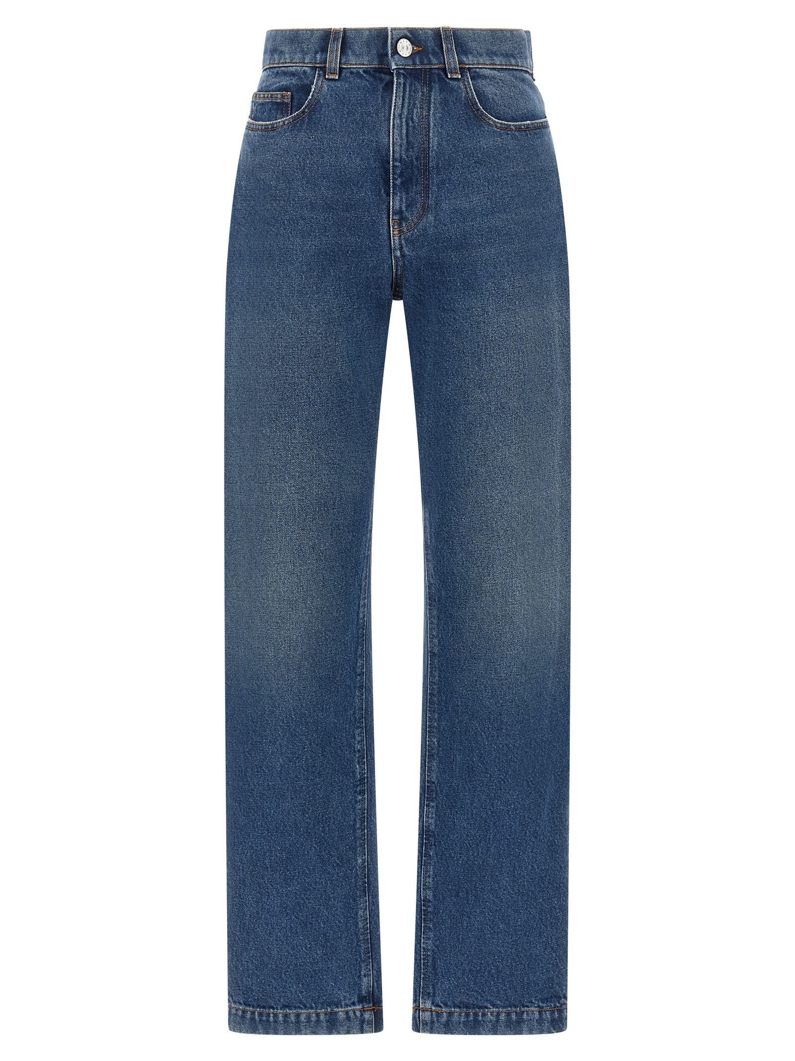 Marni Straight Leg Jeans Blue