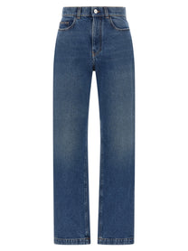 Marni Straight Leg Jeans Blue