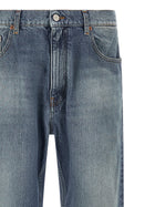 MM6 Maison Margiela Men's Cotton Jeans Blue, view 3