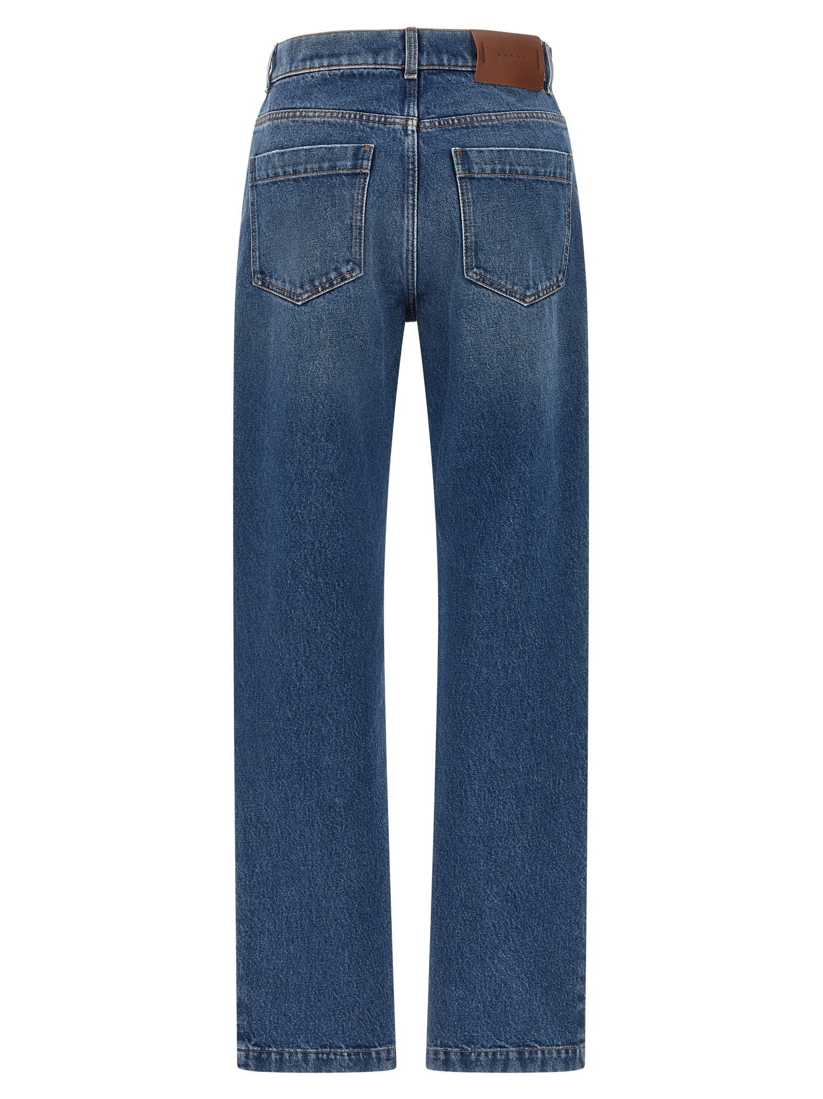 Marni Straight Leg Jeans Blue