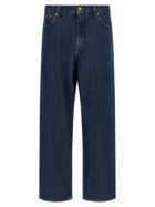 Jil Sander Straight Leg Jeans Blue