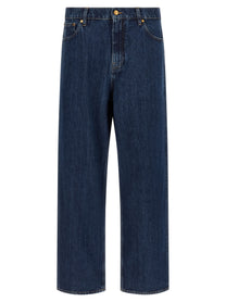 Jil Sander Straight Leg Jeans Blue