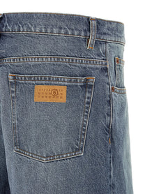 MM6 Maison Margiela Men's Cotton Jeans Blue
