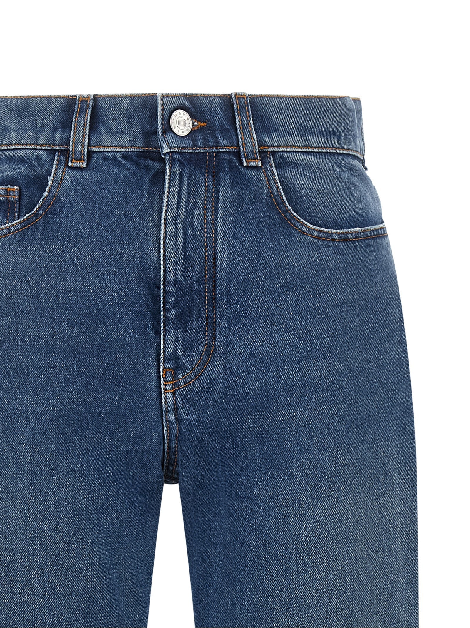 Marni Straight Leg Jeans Blue