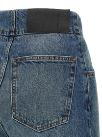 MM6 Maison Margiela Straight Leg Jeans Blue