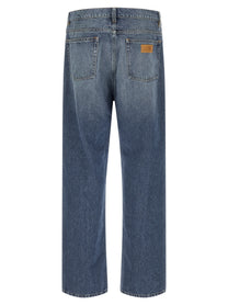MM6 Maison Margiela Men's Cotton Jeans Blue