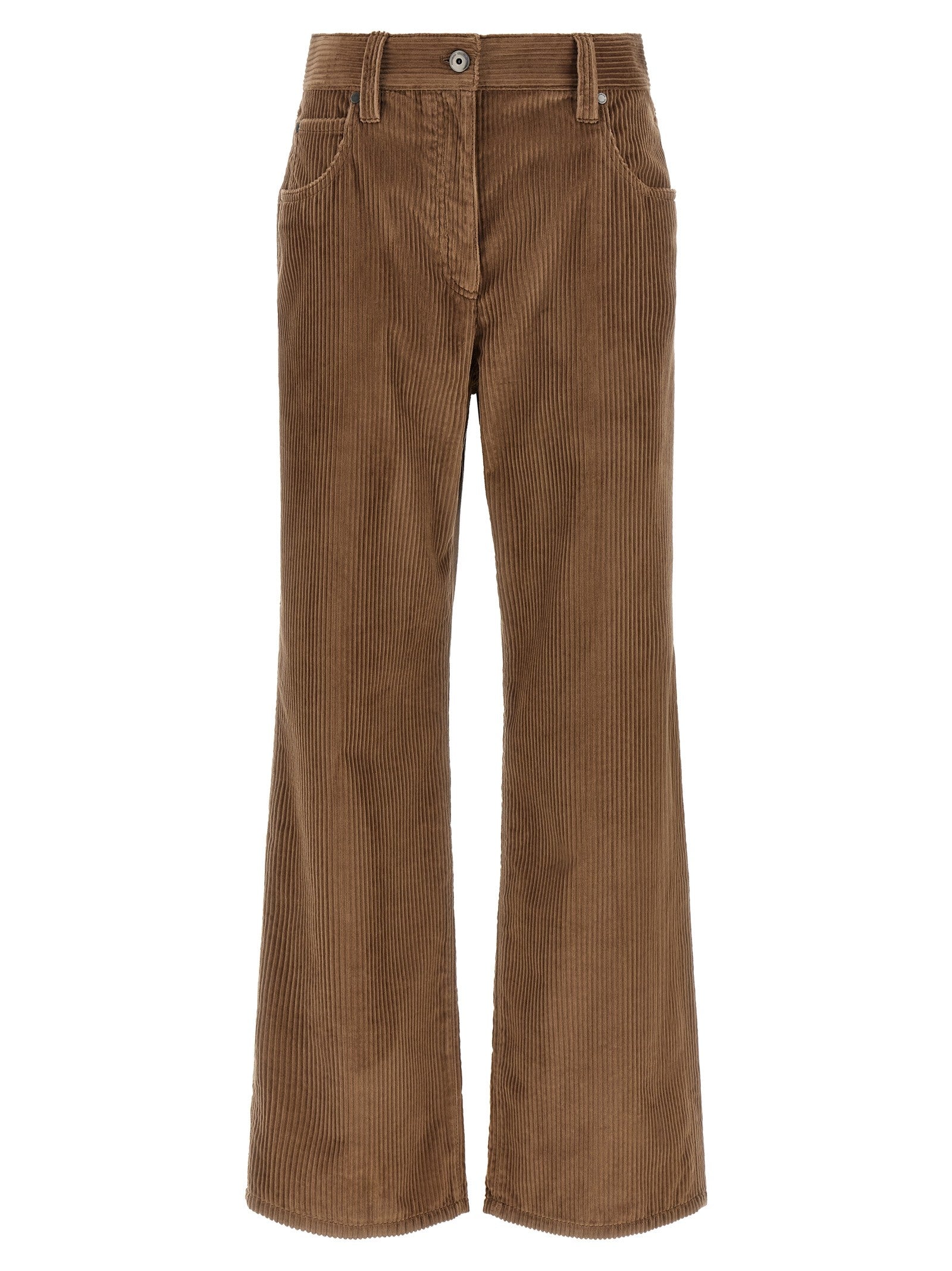 Brunello Cucinelli Straight Pants Brown