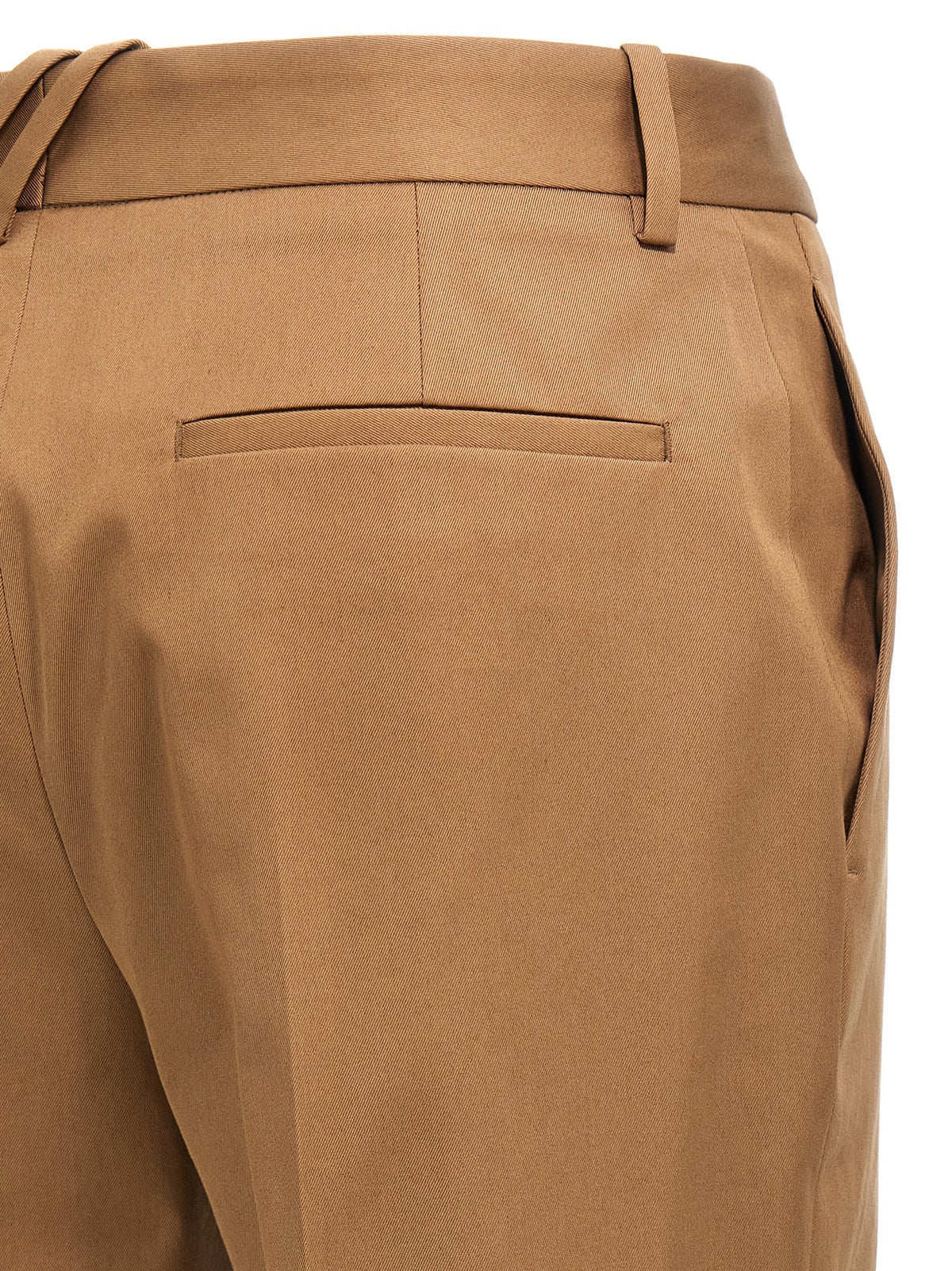 Burberry Straight Pants Beige, view 4