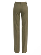 Victoria Beckham Women's Straight Pants Green, view 3