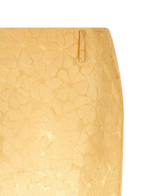 Marni Straight Skirt Yellow