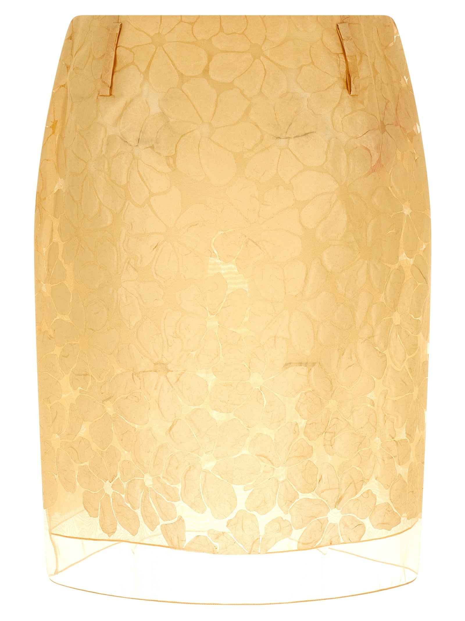 Marni Straight Skirt Yellow