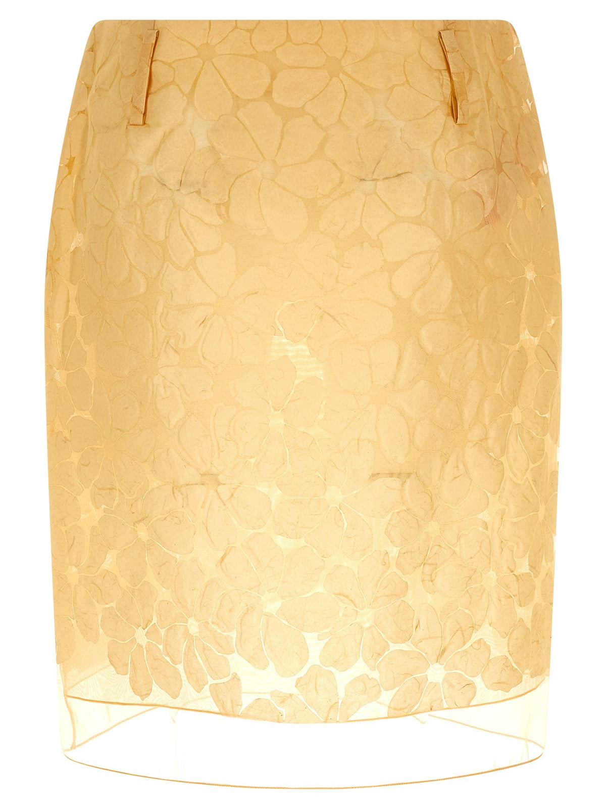 Marni Straight Skirt Yellow, view 2