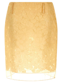 Marni Straight Skirt Yellow