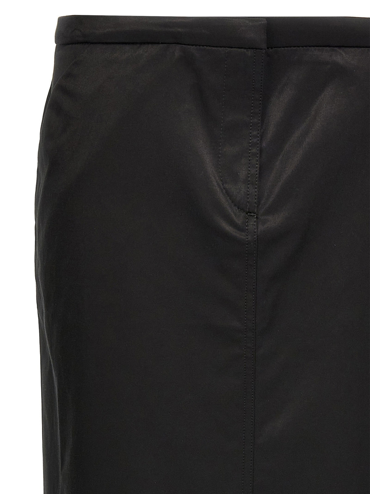 Toteme Straight Skirt Black, view 4