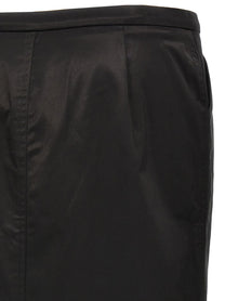 Toteme Straight Skirt Black