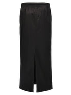 Toteme Straight Skirt Black, view 2
