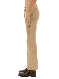 Sunflower Men's Straight Twist Jeans Beige