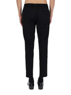 Dolce &amp; Gabbana Men's Straight Wool Pants Black, view 5