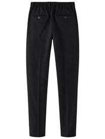 Dolce &amp; Gabbana Men's Straight Wool Pants Black
